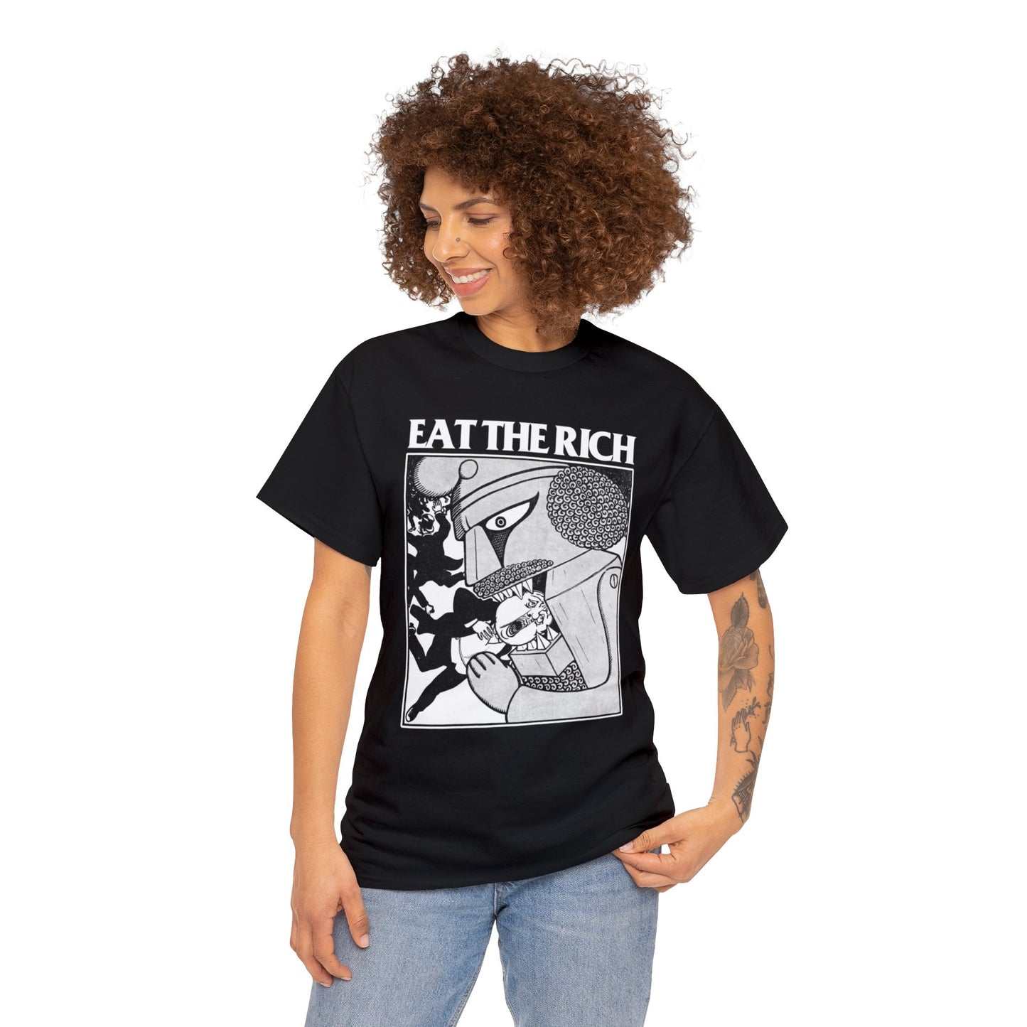 Eat The Rich Anti-Capitalist Unisex Shirt