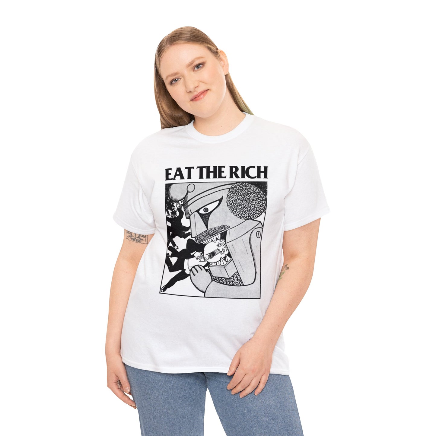 Eat The Rich Anti-Capitalist Unisex Shirt