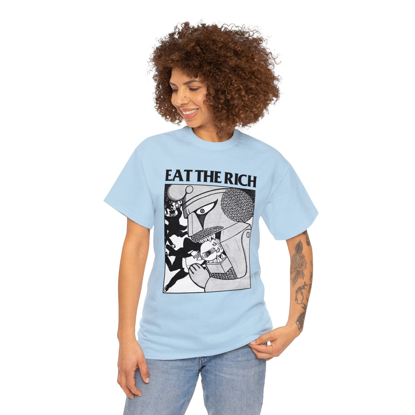 Eat The Rich Anti-Capitalist Unisex Shirt