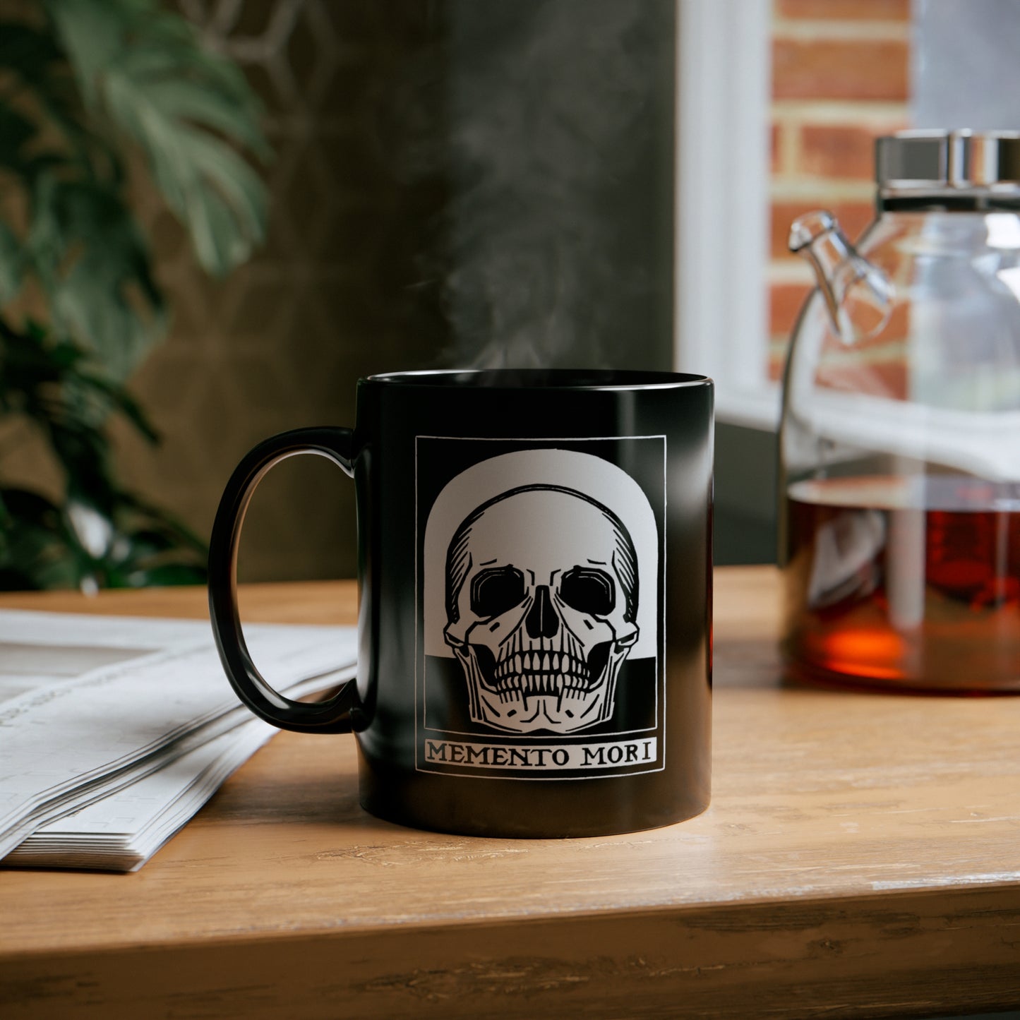 Memento Mori Ceramic Mug