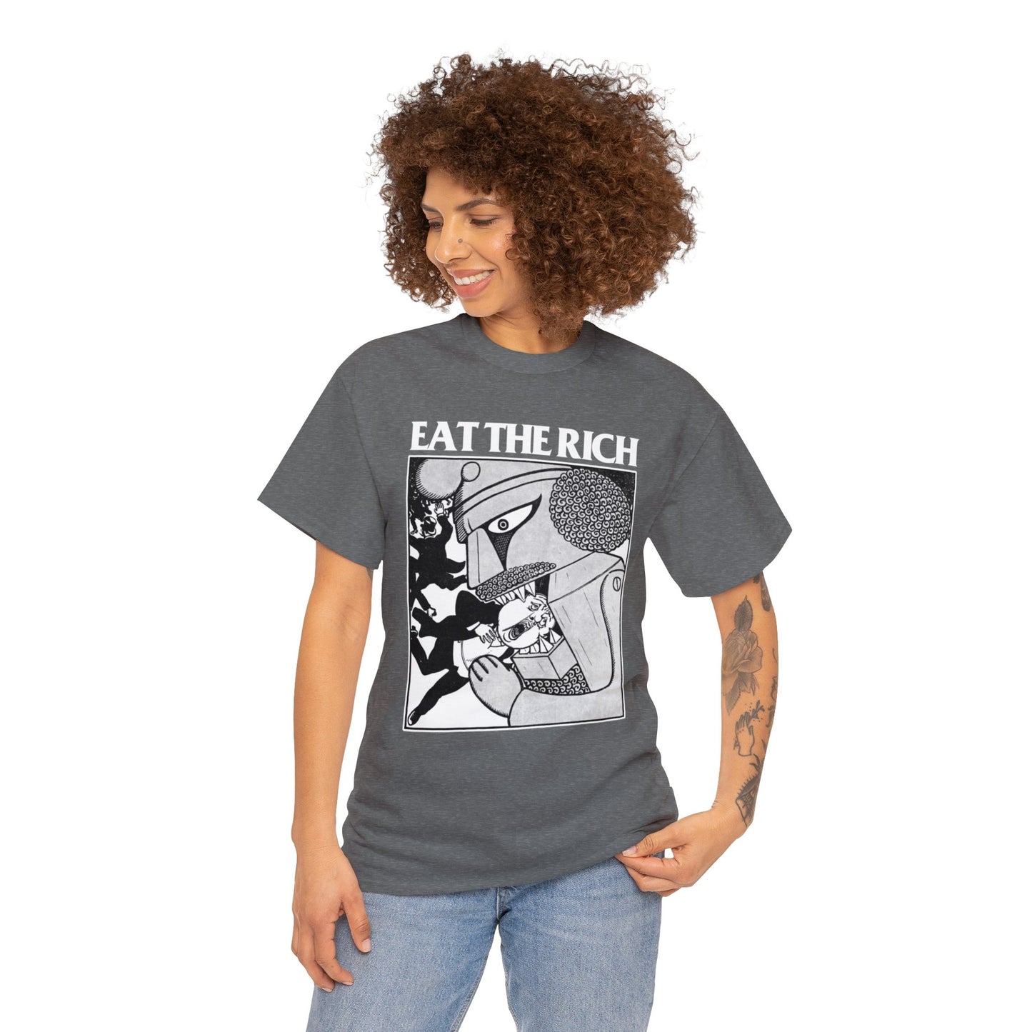 Eat The Rich Anti-Capitalist Unisex Shirt