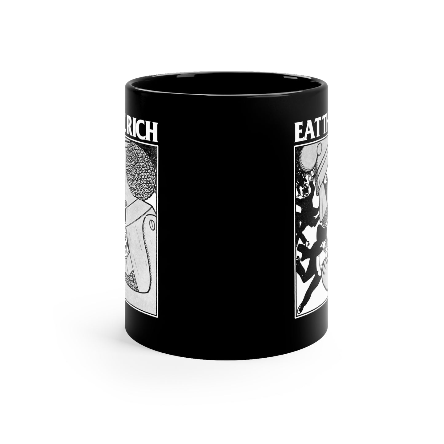 Eat The Rich Anti-capitalist Ceramic Mug