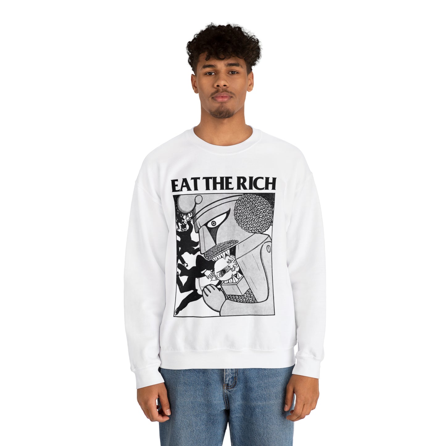 Eat The Rich Anti-capitalist Unisex Sweatshirt