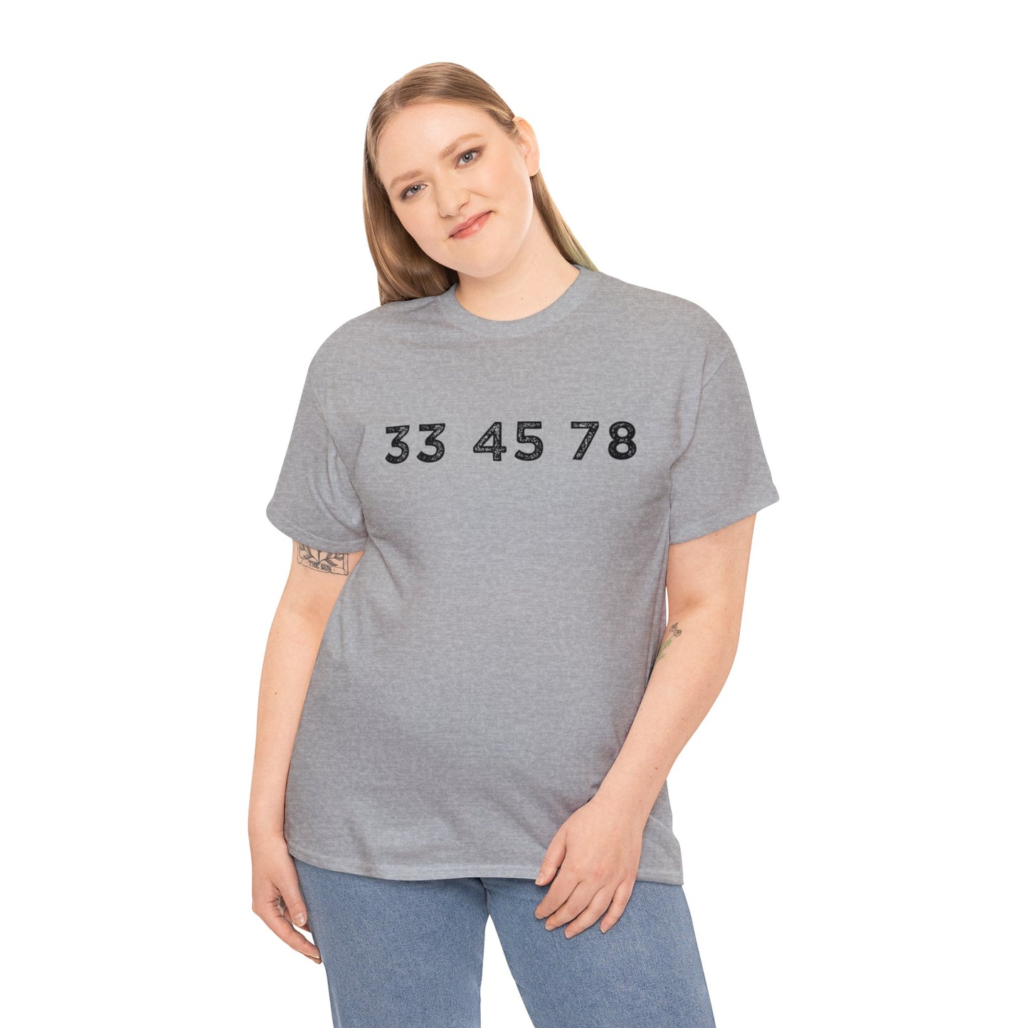 33 45 78 Turntable RPM Unisex T-Shirt