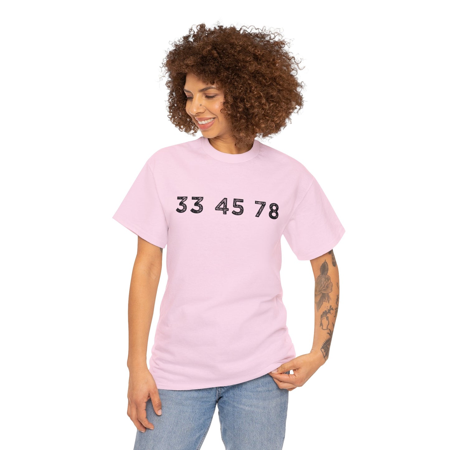 33 45 78 Turntable RPM Unisex T-Shirt