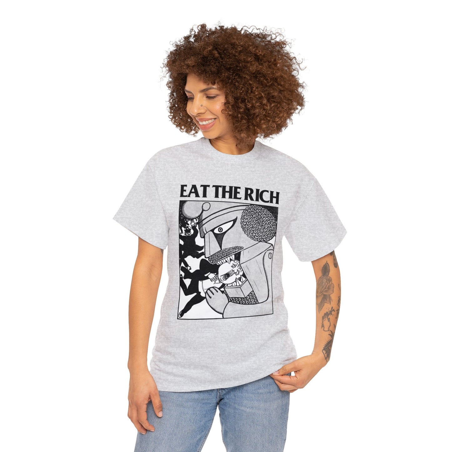 Eat The Rich Anti-Capitalist Unisex Shirt