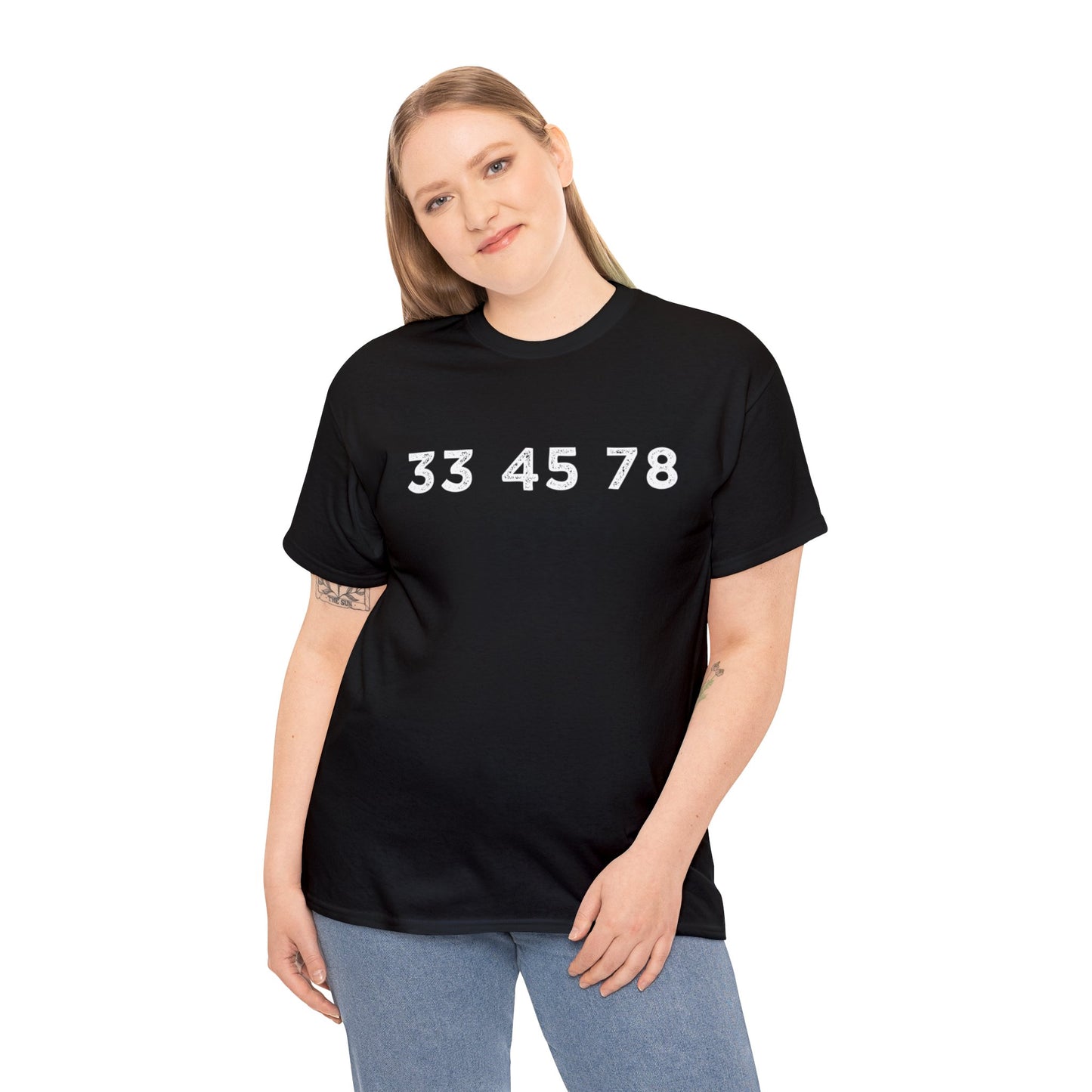 33 45 78 Turntable RPM Unisex T-Shirt