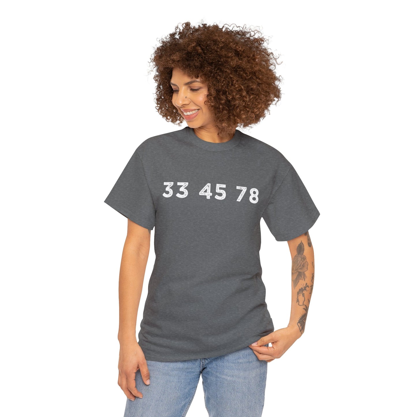 33 45 78 Turntable RPM Unisex T-Shirt