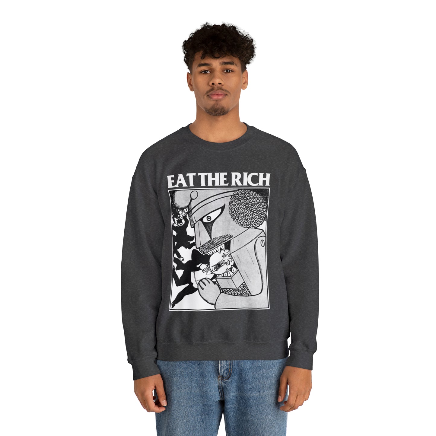 Eat The Rich Anti-capitalist Unisex Sweatshirt