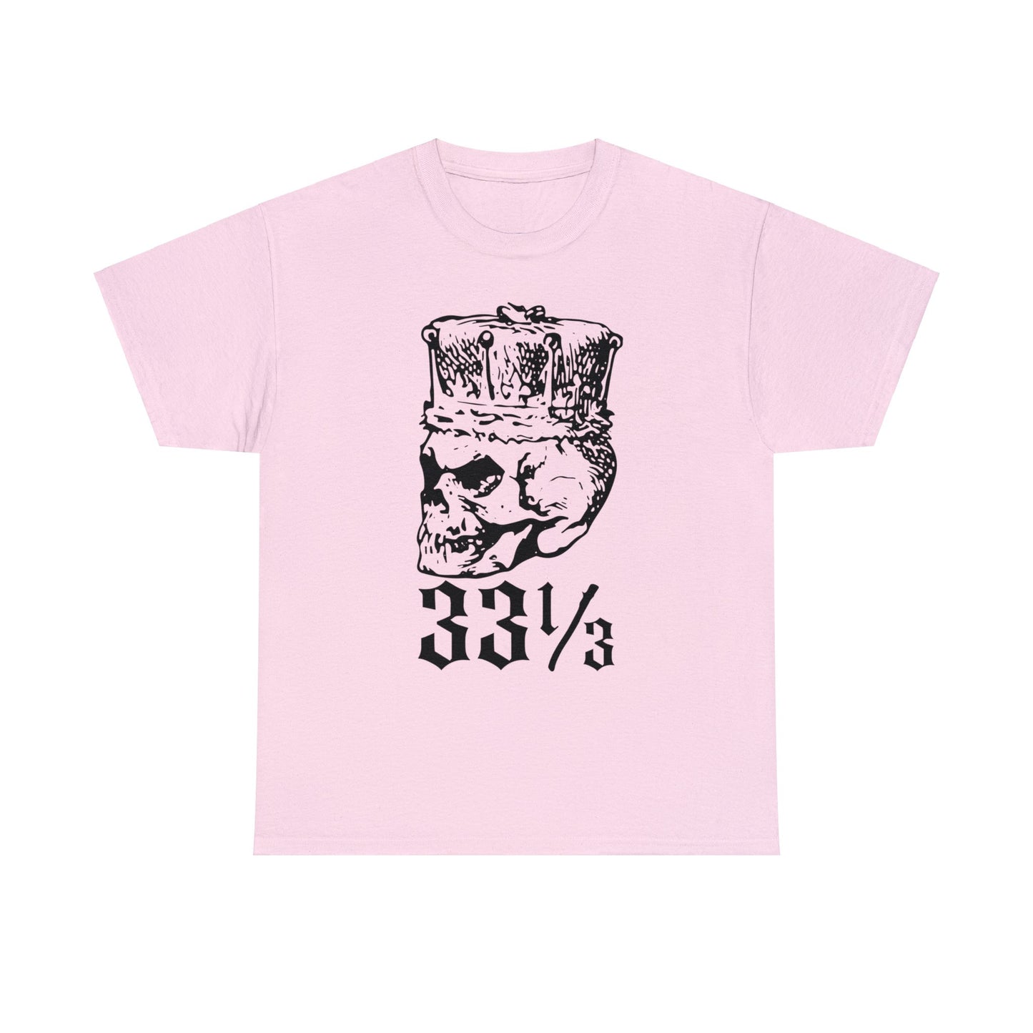 33 1/3 Kings Skull Record Collector Unisex T-Shirt