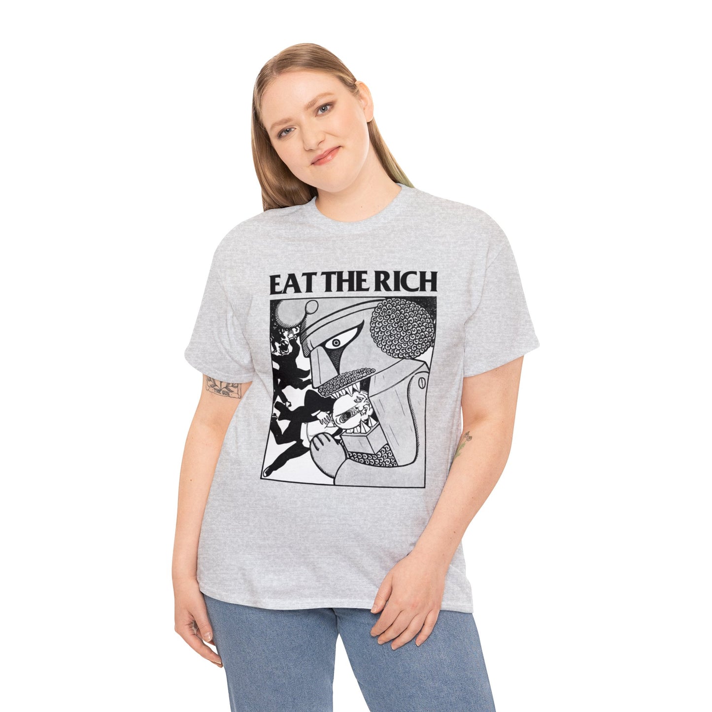 Eat The Rich Anti-Capitalist Unisex Shirt