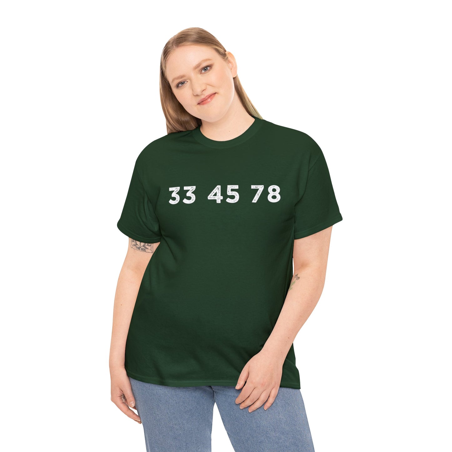 33 45 78 Turntable RPM Unisex T-Shirt