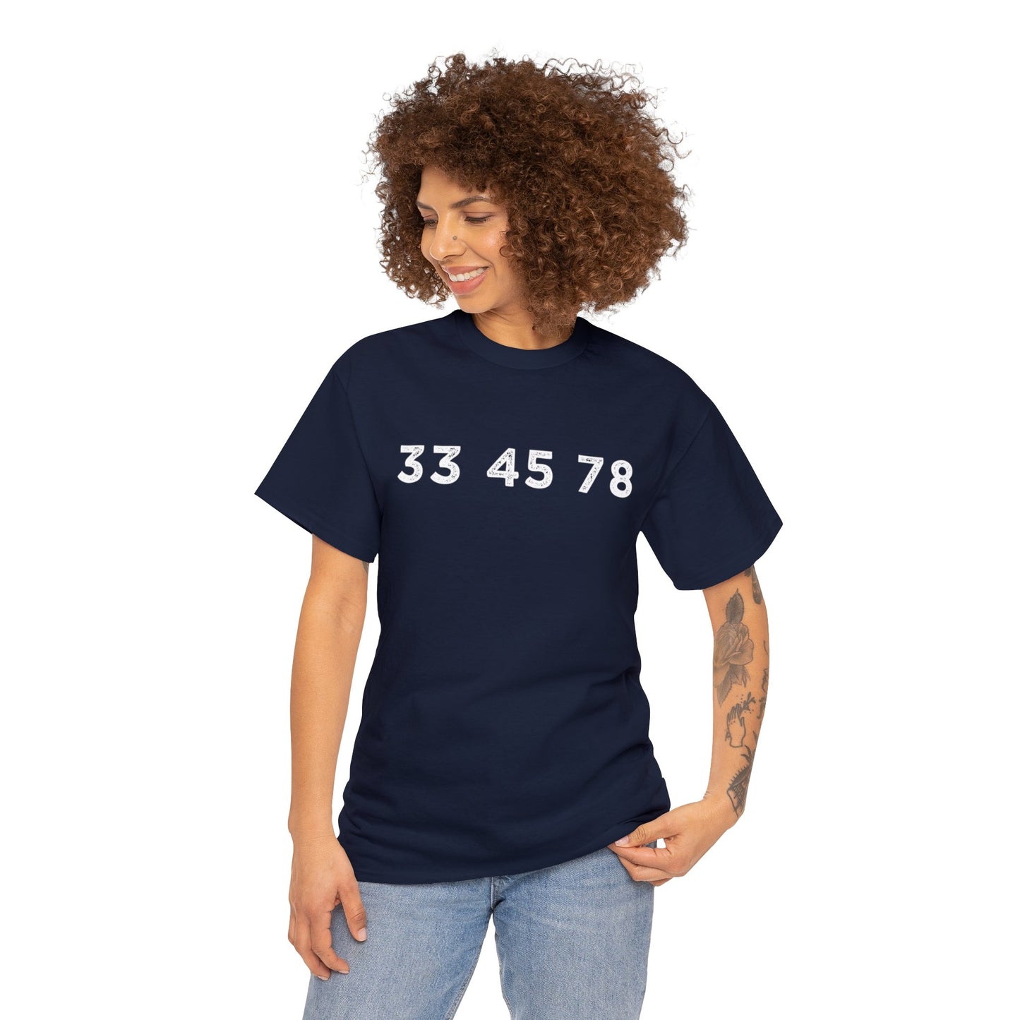 33 45 78 Turntable RPM Unisex T-Shirt