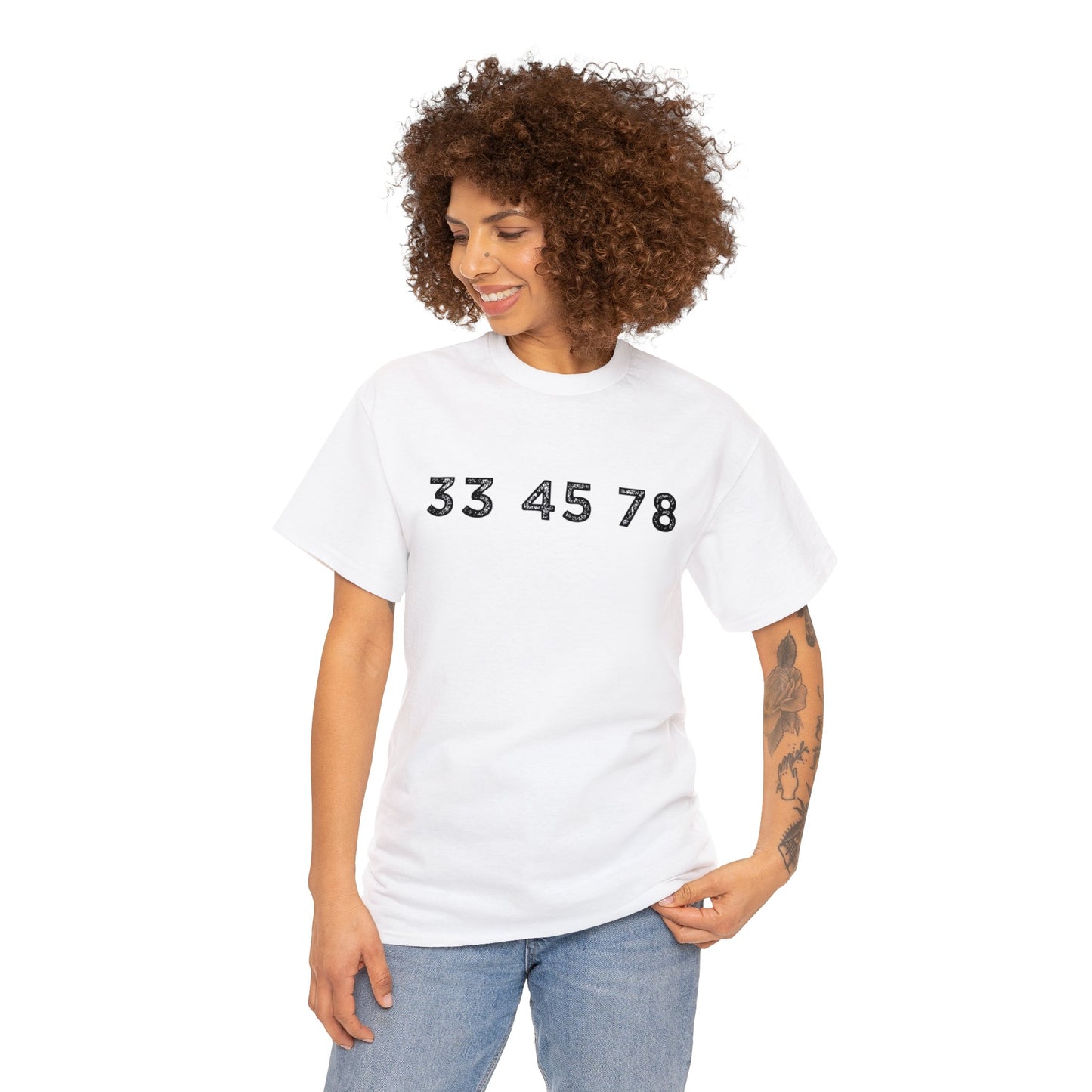 33 45 78 Turntable RPM Unisex T-Shirt