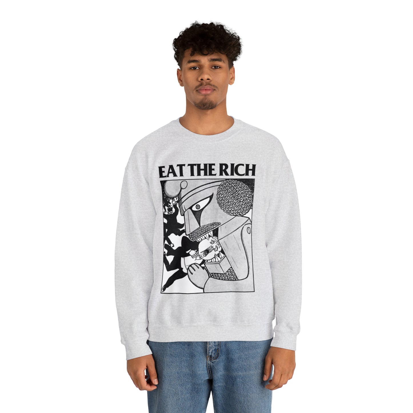 Eat The Rich Anti-capitalist Unisex Sweatshirt