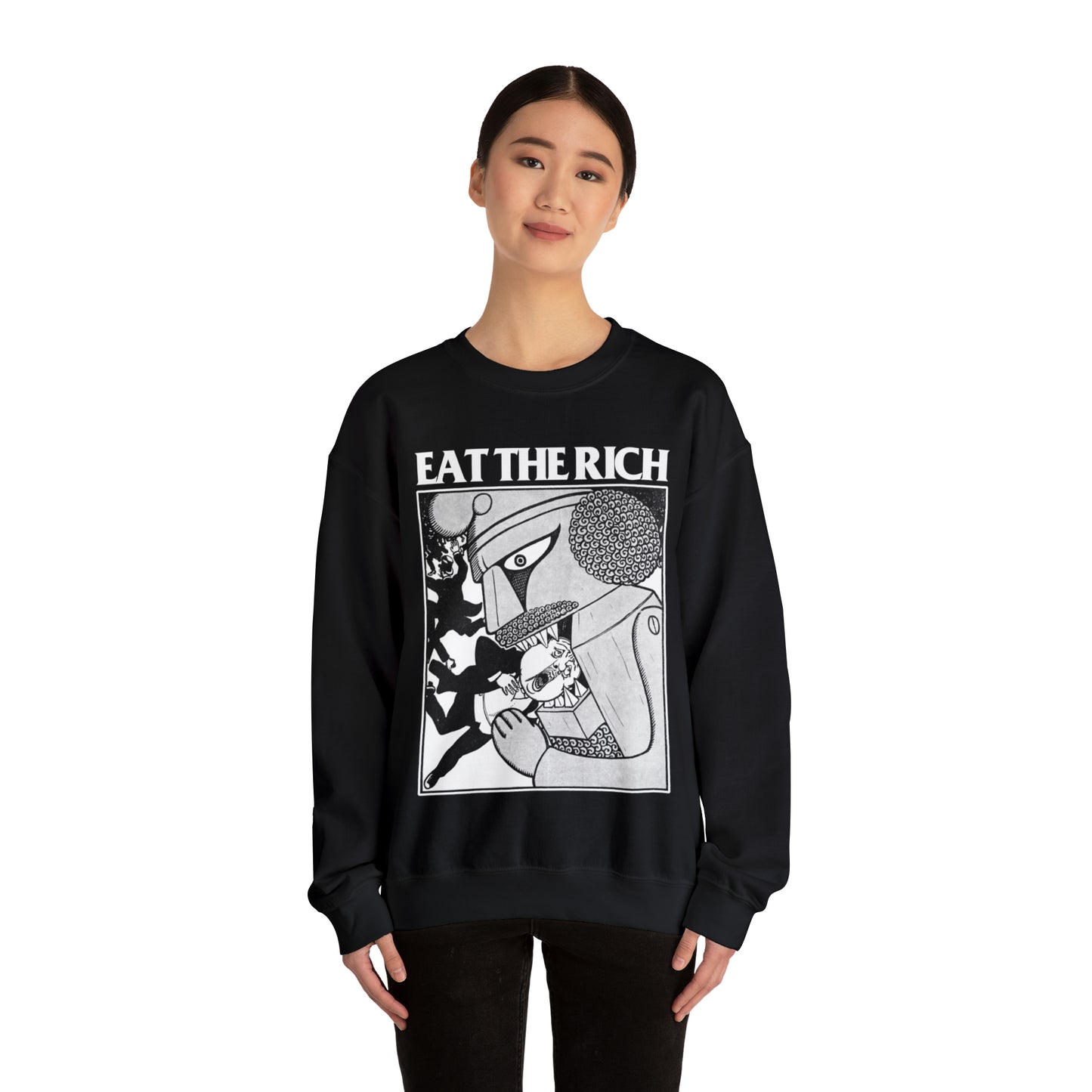 Eat The Rich Anti-capitalist Unisex Sweatshirt