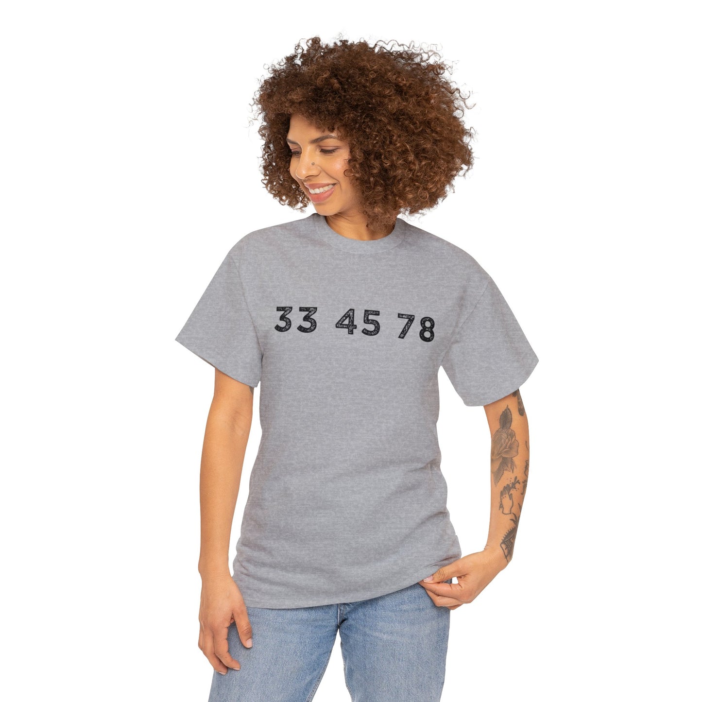 33 45 78 Turntable RPM Unisex T-Shirt