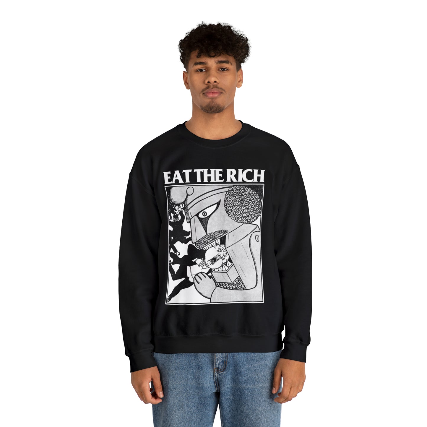 Eat The Rich Anti-capitalist Unisex Sweatshirt