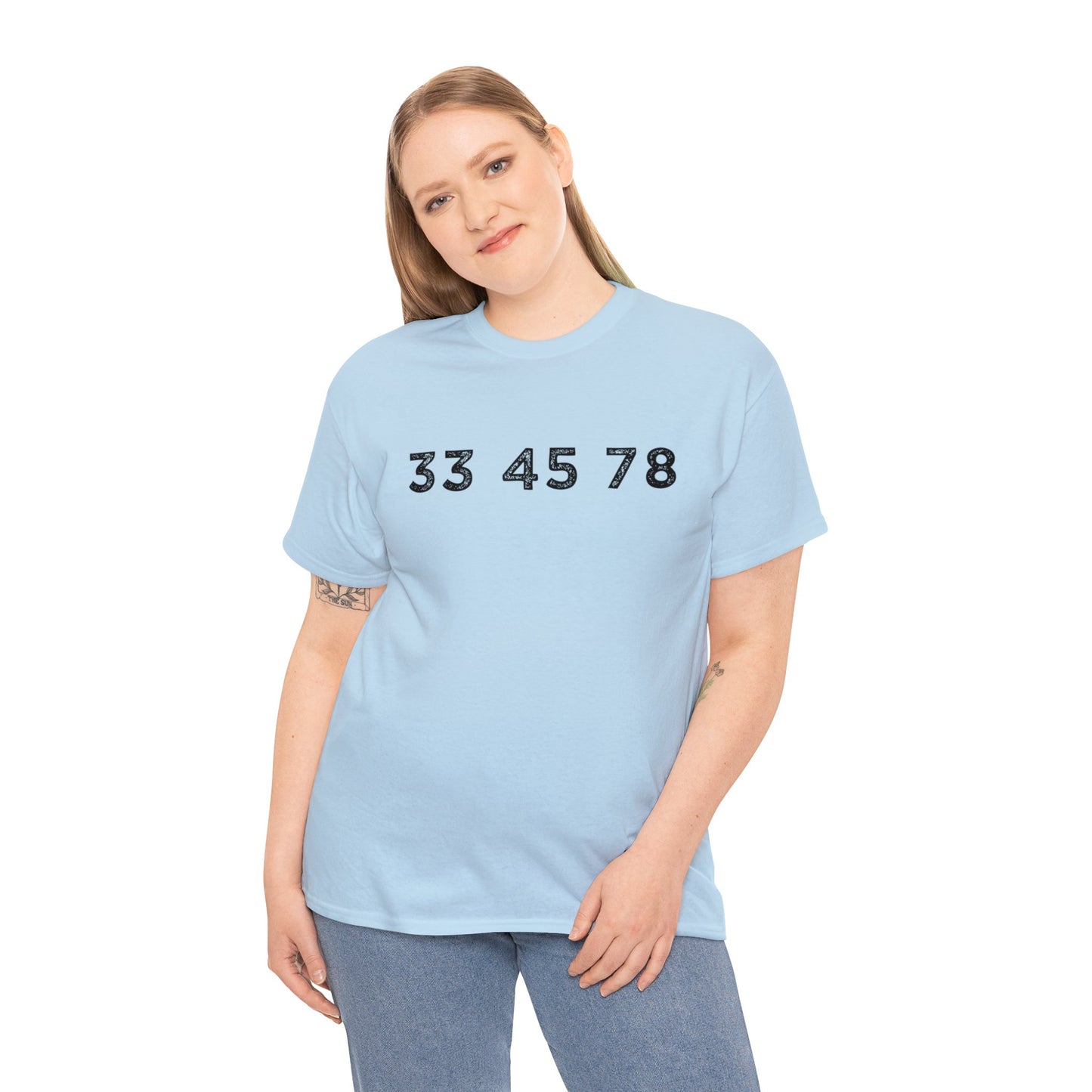 33 45 78 Turntable RPM Unisex T-Shirt