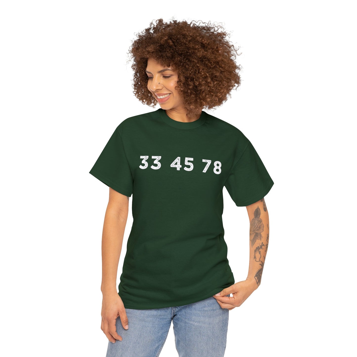 33 45 78 Turntable RPM Unisex T-Shirt