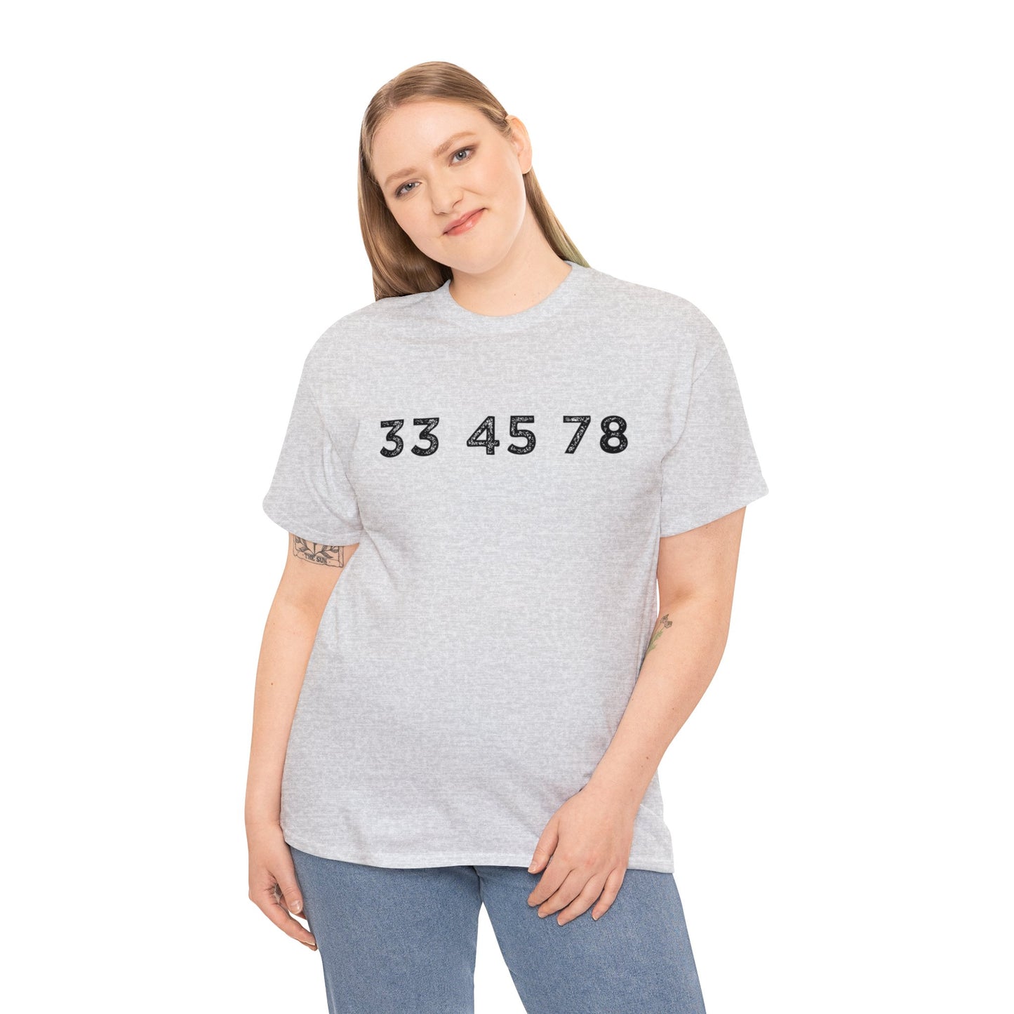 33 45 78 Turntable RPM Unisex T-Shirt