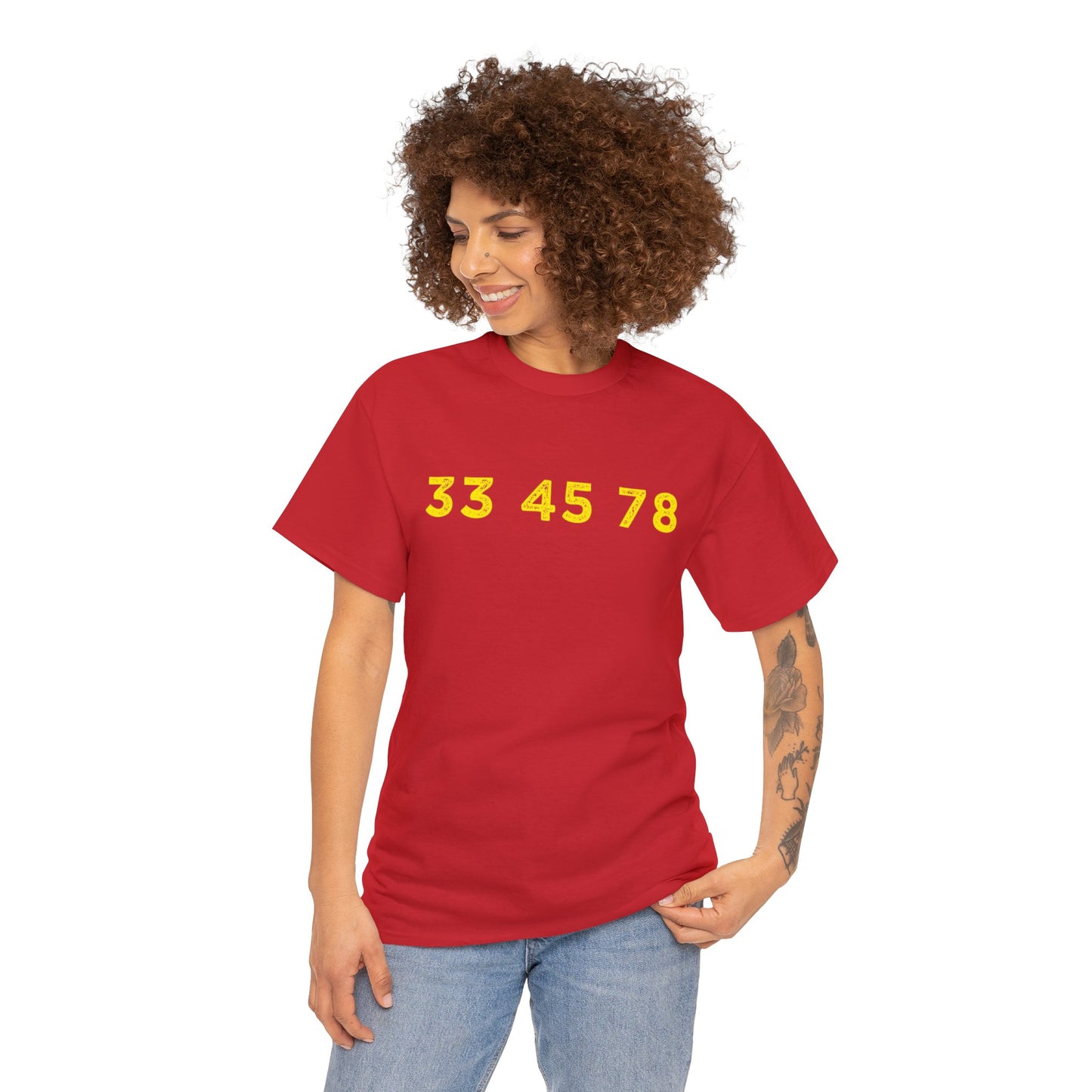 33 45 78 Turntable RPM Unisex T-Shirt