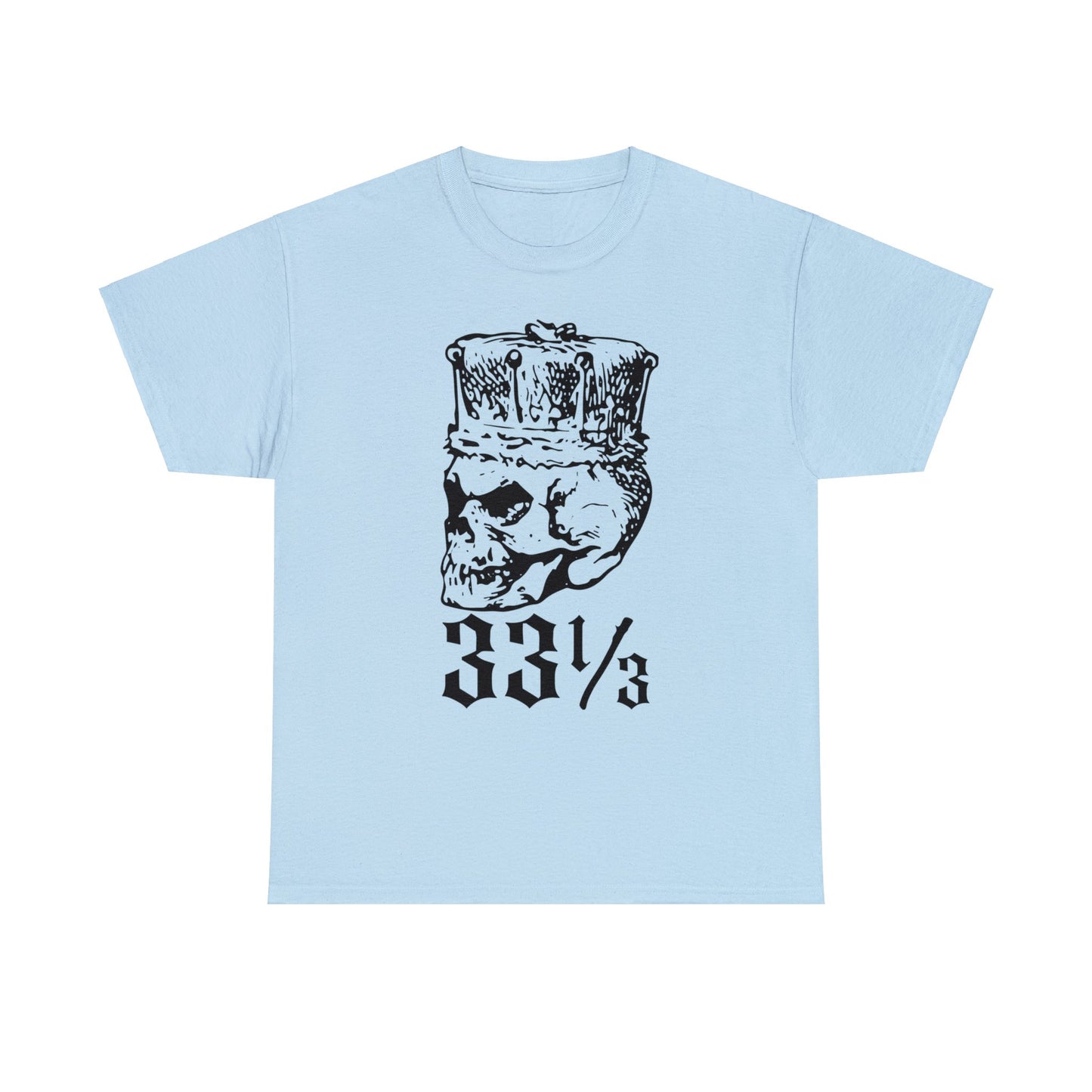 33 1/3 Kings Skull Record Collector Unisex T-Shirt