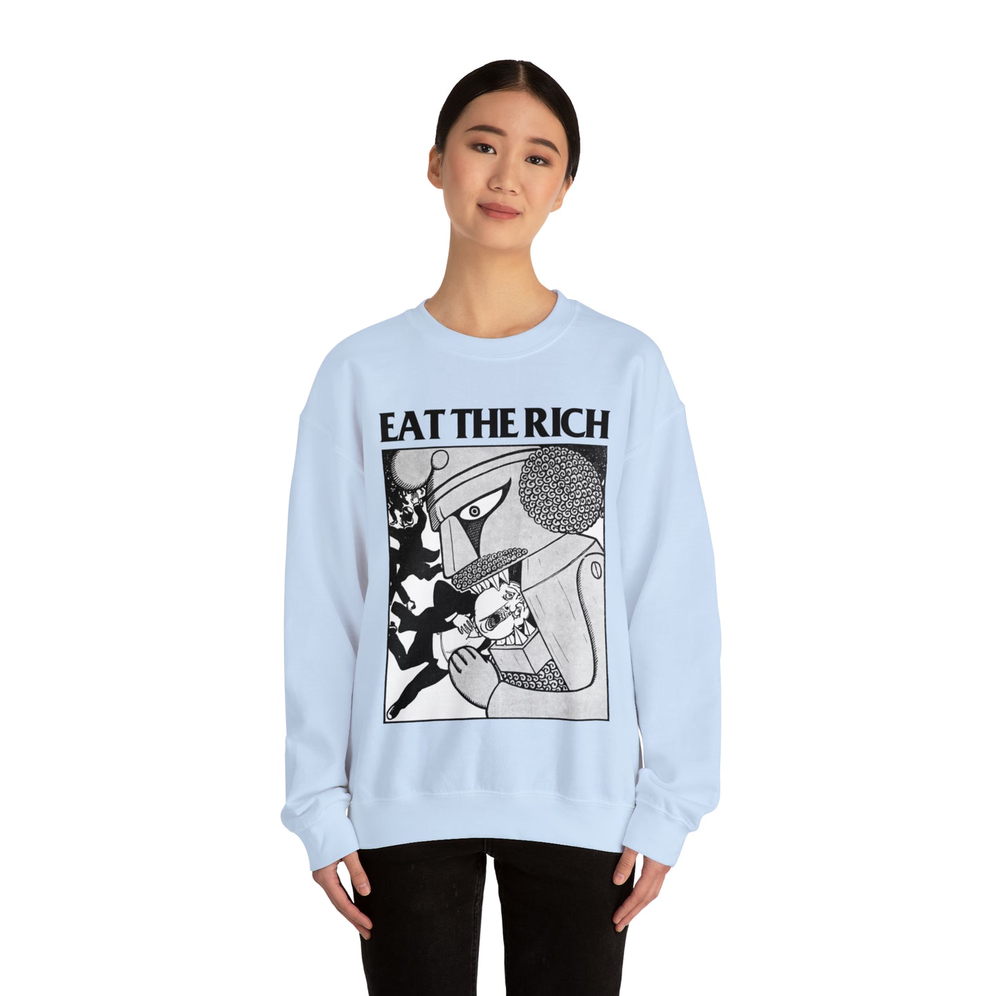 Eat The Rich Anti-capitalist Unisex Sweatshirt