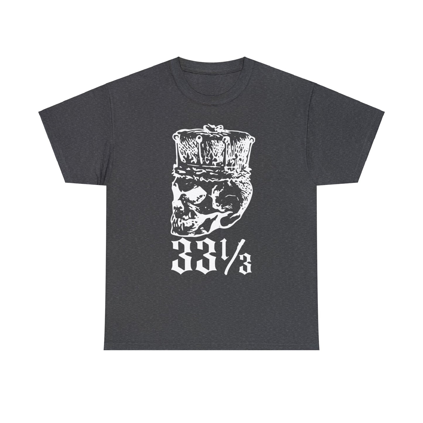 33 1/3 Kings Skull Record Collector Unisex T-Shirt