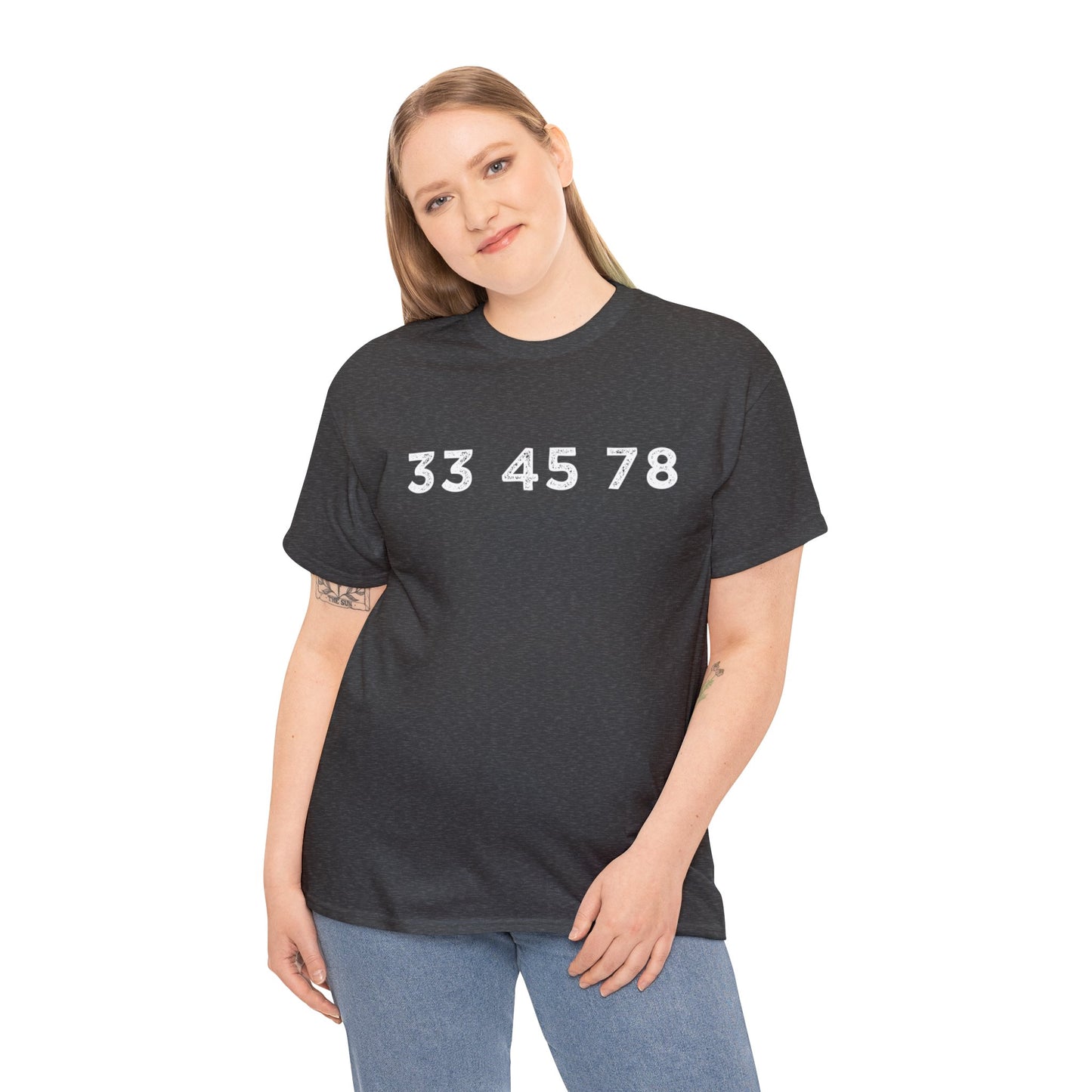 33 45 78 Turntable RPM Unisex T-Shirt