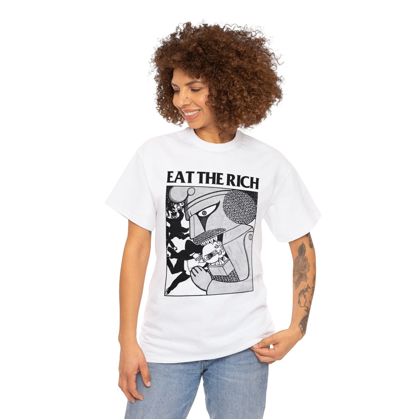 Eat The Rich Anti-Capitalist Unisex Shirt