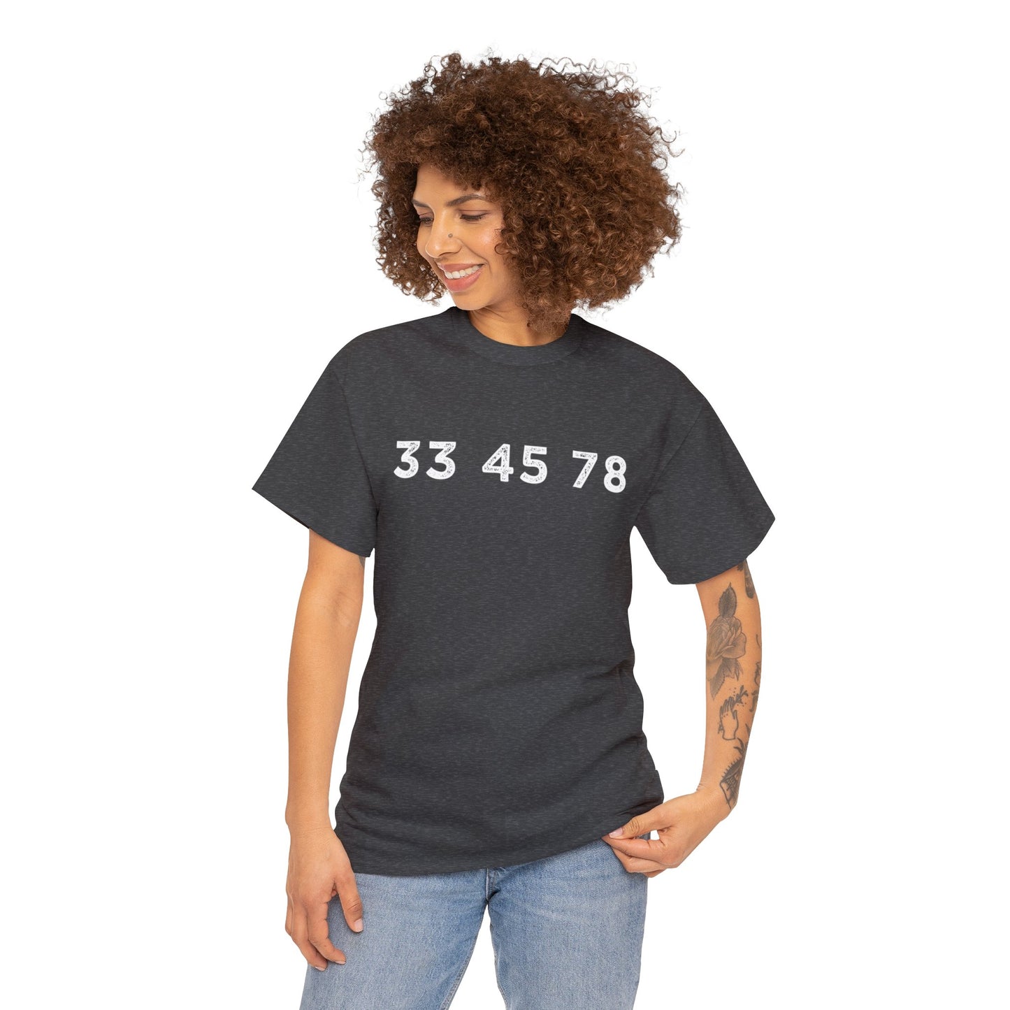 33 45 78 Turntable RPM Unisex T-Shirt